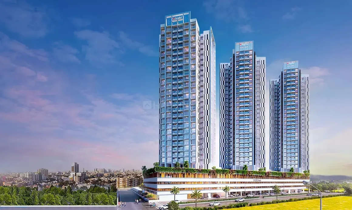 1, 2 & 3 BHK flats in Juinagar Navi Mumbai - Raheja Jade City