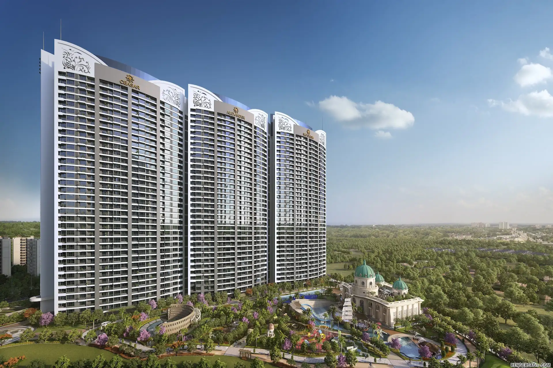 2, 3 & 4 BHK flats in Kharghar Navi Mumbai - Sai World Empire