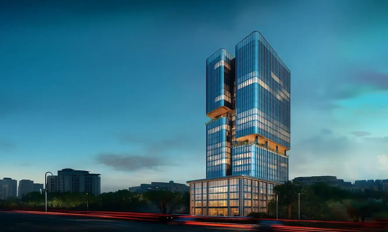 Balcony view of Navi Mumbai from Today Neo