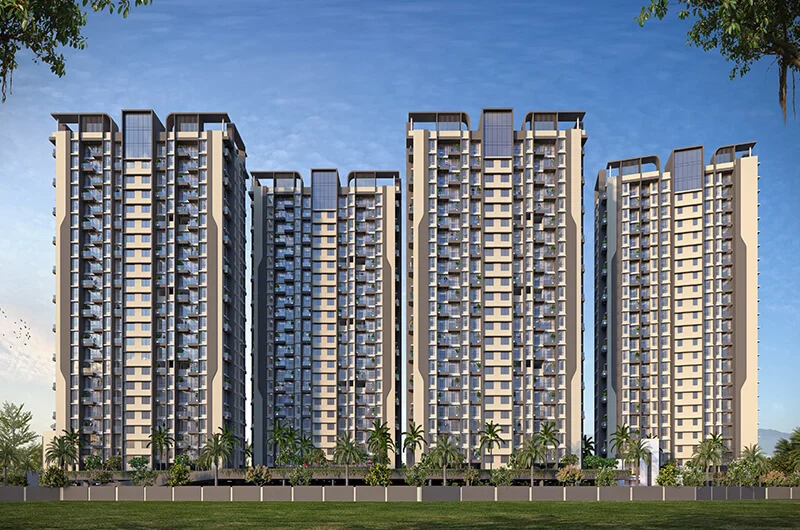 1 & 2 BHK flats in Panvel Navi Mumbai - La Mer One Growth City